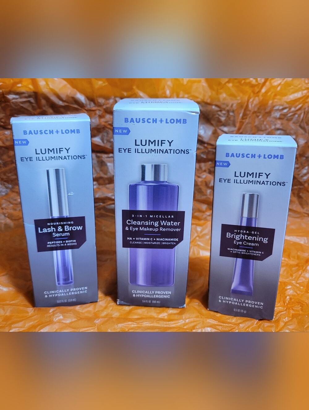 Bausch + Lomb Lumify Eye Illuminations 3 Piece Set